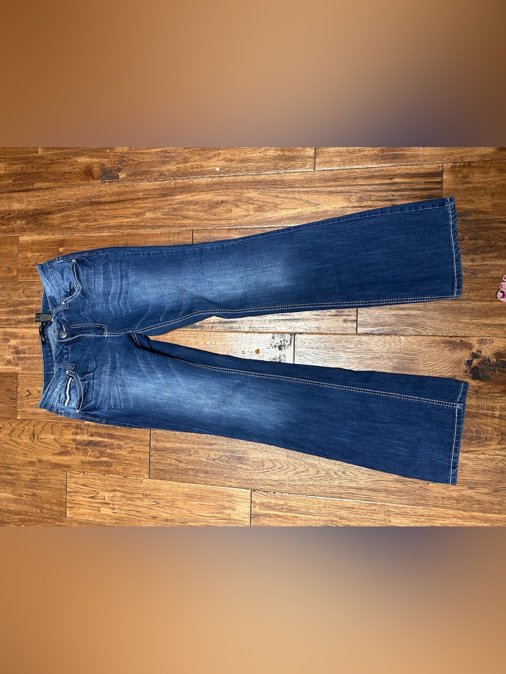 Love Nation Dark Blue Flare Jeans